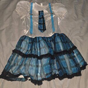Nerd Halloween costume tutu dress girl size 8/10